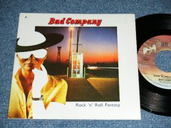 画像1: BAD COMPANY - ROCK 'N' ROLL FANTASY (Ex+++/MINT-)  / 1979 US AMERICA ORIGINAL Used 7" Single with PICTURE SLEEVE  