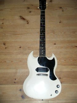 画像1: GIBSON ギブソン Late 1963 or 1964  SG JUNIOR or TV Original "WHITE" Color "/ USA AMERICA with Hard Case 