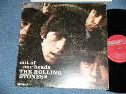 画像1: ROLLING STONES - OUT OF OUR HEADS ( MATRIX #  A) XARL-6791-2A / B) XARL-6792-2A   ) (Ex/Ex++ Looks:VG+++ , Ex+ Looks:VG++ ) / 1965 UK ENGLAND EXPORT Record + US AMERICA Jacket  "MAROON with Boxed LONDON  ffrr on TOP LABEL" MONO Used LP VG-/Ex-