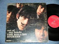 画像1: ROLLING STONES - OUT OF OUR HEADS ( Matrix # ARL-6791-1K △8210 / ARL-6792-2C  △8210 -x)( VG+/Ex A-1:Poor Jump )  /  1965 US AMERICA  ORIGINAL "RED LABEL with Boxed LONDON Label" MONO Used LP