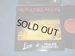 画像1: JOHNNY THUNDERS ( of NEW YORK DOLLS ) & The HEARTBREAKERS - LIVE AT MAX'S KANSAS CITY( MINT-/MINT- ) /  1979 UK ENGLAND ORIGINAL  Used  LP