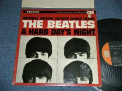 画像1: THE BEATLES - A HARD DAYS NIGHT ( Sound Track ) ( Matrix #  A) UAS 6366-A  Re-2   B) UAS 6366-B   Re-2 ) (  MINT-/Ex+++ )  / 1970-71 Version US AMERICA "BLACK with ORANGE Label" STEREO Used  LP