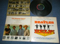 画像1: The BEATLES -  HELP! ( Matrix #  A)  SM-1-2386-B-4/ B)  SM-2-2386-B-4 ) ( Ex++/Ex+++ Looks:MINT-  EDSP ) / 1965 US AMERICA ORIGINAL "BLACK with COLOR BAND Label" STEREO  Used LP