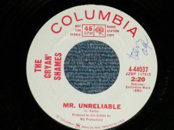 画像1: The CRYAN' SHAMES - MR. UNRE;IABLE : GEORGIA (Ex++/Ex++)  / 1967  US AMERICA ORIGINAL "WHITE LABEL PROMO" Used 7" Single 