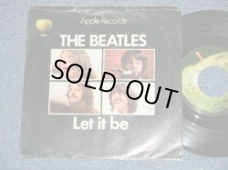 画像1: The BEATLES - LET IT BE : YOU KNOW MY NAME   ( VG+++/Ex++;) / 1970 US AMERICA ORIGINAL Used 7" Single With PICTURE SLEEVE 