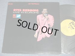 画像1: OTIS REDDING - LIVE IN EUROPE ( Matrix # A) ST-VO- 671059-A  LW    B) ST-VO- 671060-A  LW )(Ex++/Ex++) / 1967 US AMERICA ORIGINAL "YELLOW w/DIST. by ATCO Label" Used  LP 