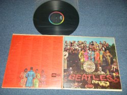 画像1:  BEATLES  - SGT PEPPERS LONELY HEARTS CLUB BAND (Matrix #    A) MAL-1-2653-G5   B) MAL-2-2653-F1) Ex/Ex++ Looks:Ex+ A-1&B-1 SCRATCH) / 1967 US AMERICA ORIGINAL "BLACK With RAINBOW Label" "MONO" Used LP 