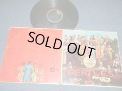 画像1:  BEATLES  - SGT PEPPERS LONELY HEARTS CLUB BAND (Matrix #    A) MAL-1-2653-F11   B) MAL-2-2653-G-11) Ex+/Ex++ Looks:Ex Cut Out?,WOBC) / 1967 US AMERICA ORIGINAL "BLACK With RAINBOW Label" "MONO" Used LP 