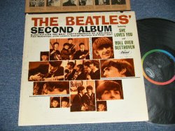 画像1: THE BEATLES - SECOND ALBUM (Matrix # A) T-1-2080-F-9  HAND WRITING Style  B) T-2-2080-F-7  HAND WRITING Style) (EX++/Ex+++ WOFC )  / 1964 US AMERICA ORIGINAL "BLACK with RAINBOW Label" MONO Used LP 