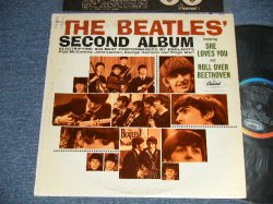 画像1: THE BEATLES - SECOND ALBUM (Matrix # A) T-1-2080-H-7   HAND WRITING  Style  B) T-2-2080-F-7   HAND WRITING  Style) (EX++/Ex+++)  / 1964 US AMERICA ORIGINAL "BLACK with RAINBOW Label" MONO Used LP 