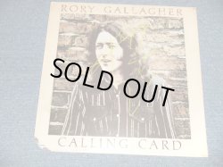 画像1: RORY GALLAGHER - CALLING CARD (SEALED Cutout) / 1976 US AMERICA ORIGINAL "BRAND NEW SEALED" LP