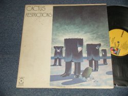 画像1: CACTUS - RESTRICTIONS ("STERLING RL Master Cut" + "MO/MONARCH Press in CA") (Ex+/Ex+, Ex++ EDSP, WOL) / 1971 US AMERICAN ORIGINAL 1st Press "YELLOW with 1841 BROADWAY label"  Used LP 