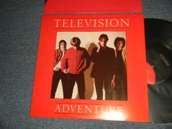 画像1: TELEVISION -  ADVENTURE (Ex+++/MINT-)  / 1984 Version  US AMERICA "RED & BLACK Label"  Used LP