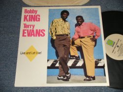 画像1: BOBBY KING/TERRY EVANS - LIVE AND LET LIVE (MINT-/MINT-)  / 1988 US AMERICA ORIGINAL Used LP 