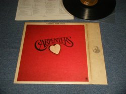 画像1: CARPENTERS - A SONG FOR YOU (With CUSTOM INNER SLEEVE)(Matrix #A)A&M SP-3531-P1 B)A&M SP-3532-P1)"PITMAN Press in NJ"(Ex+/Ex+++ Looks:Ex++)  / 1972 US AMERICA "BROWN LABEL" Used  LP 