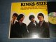 THE KINKS -  KINKS-SIZE (Ex+/Ex++ Looks:Ex+ EDSP) / 1965 US AMERICA ORIGINAL "MULTI-COLOR Label" MONO Used LP 