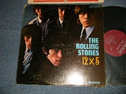 画像1: THE ROLLING STONES - 12 x 5 (Matrix #A)MR  ARL-6493-1E △7163 B)MR  ARL-6494-1E △7163-X)  "MONARCH Press in CA" (Ex/Ex++ EDSP) / 1964 US AMERICA ORIGINAL "MAROON with Unboxed LONDON on TOP Label" MONO Used LP  