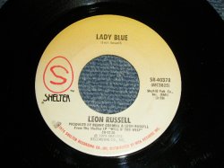 画像1: LEON RUSSELL - A)LADY BLUE  B)LAYING RIGHT HERE IN HEAVEN  (Ex/Ex) / 1975 US AMERICA ORIGINAL Used 7" 45 rpm Single  