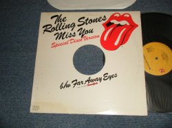 画像1: THW ROLLING STONES - MISS YOU (Ex+/Ex+++) /  1978 US AMERICA ORIGINAL Used 12" Single 