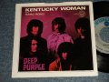 DEEP PURPLE - A) KENTUCKY WOMAN  B) HARD ROAD (With PICTURE SLEEVE)  (Ex+++/Ex+++ STAPPLE HOLE)  / 1968 U AMERICA  ORIGINAL Used 7" 45 rpm Single  