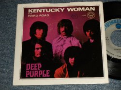 画像1: DEEP PURPLE - A) KENTUCKY WOMAN  B) HARD ROAD (With PICTURE SLEEVE)  (Ex+++/Ex+++ STAPPLE HOLE)  / 1968 U AMERICA  ORIGINAL Used 7" 45 rpm Single  