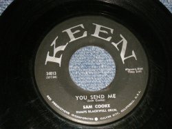 画像1: SAM COOKE - A) YOU SEND ME   B)SUMMERTIME (VG++/VG++) / 1957 US AMERICA ORIGINAL Used 7" 45rpm SINGLE  