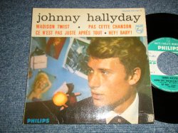 画像1: JOHNNY HALLYDAY - MADISON TWIST(Ex/Ex)  / 1962 FRANCE FRENCH ORIGINAL  Used Used 7" 45 rpm EP with PICTURE SLEEVE 