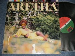 画像1: ARETHA FRANKLIN - YOU (Matrix #A)ST-A-753463-DDD AT/GP  1 H PRC B)ST-A-753464-CCC AT/GP  1 PRC)  "PRC RECORDING COMPANY Press in RICHMOND in INDIANA"   (VG+, Ex+/Ex+++ BB, STOBCTEAR BRK)  / 1975 US AMERICA  ORIGINAL "GREEN & RED Label" "75 Rockfeller Label" ORIGINAL Used LP  