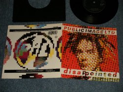 画像1: Public Image Limited (P.I.L. PIL PUBLIC IMAGE LIMITED) - DISAPPOINTED  (Ex+++/MINT-) / 1989 UK ENGLAND ORIGINAL Used 7" Single