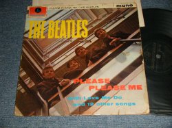 画像1: THE BEATLES - PLEASE PLEASE ME (GOLD & BLACK Label: 1st Press "DICK JAMES MUS.CO." Credit Label) MATRIX Number #A)XEX-421-1N  1 H  B)XEX-422-1N 1 GD) (REGULAR PMC Logo on Back Cover) (VG+++//Ex A-1:VG++)  / 1962 UK ENGLAND "GOLD PARLOPHONE" ORIGINAL MONO Used LP