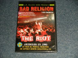 画像1: BAD RELIGION - THE RIOT (SEALED) / US AMERICA ORIGINAL "NTSC SYSTEM" "BRAND NEW SEALED" DVD 