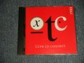 XTC ‎- BBC Radio 1 Live In Concert (MINT-/MINT) / 1992 UK ENGLAND ORIGINAL Used CD