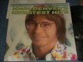 JOHN DENVER - GREATEST HITS VOL.2 (With CUSTOM INNER SLEEVE) (Ex+++/Ex+++) / 1977 US AMERICA ORIGINAL Used LP  