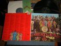 The BEATLES -  SGT. PEPPERS LONELY HEARTS CLUB BAND (With CUT OUTS) (Matrix #A)YEX 637-7-1-2 B)YEX 638-7-1-2) (MINT-/MINT-) / 1988?? Version UK ENGLAND "WHITE Parlophone & 2 EMI Label" "With BARCORD on BACK COVER" Used LP 