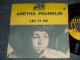 ARETHA FRANKLIN - A) LET IT BE  B) SON OF A PREACHER MAN (Ex+/Ex++)  / 1970 FRANCE FRENCH ORIGINAL Used 7"45  with PS / PICTURE SLEEVE 