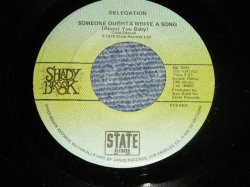 画像1: DELEGATION - A) SOMEONE OUGHATA WRITE A SONG  B)MR. HEARTBREAK (Ex+++/Ex+++)  / 1978 US AMERICA ORIGINAL Used 7" Single  