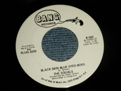 画像1: The EQUALS - A)BLACK SKIN BLUE EYES BOYS  B) AIN'T GOT NOTHING TO GIVE YOU (Ex+++/Ex+++)  / 1971 US AMERICA ORIGINAL "WHITE LABEL PROMO" Used 7"45 