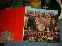 画像1: The BEATLES -  SGT.PEPPERS LONELY HEARTS CLUB BAND (With CUT OUTS & NOT Custom Inne) (With TAX CODE : KT on Label)  (Matrix #A) YEX 637-1  1 H B) YEX 638-1 1 GK) ( Ex+++/Ex++, Ex+++) / 1967 UK ENGLAND  ORIGINAL "YELLOW Parlophone  Label" Used LP  