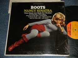 画像1: NANCY SINATRA - BOOTS (MINT-Ex+++) / 1967 Version US AMERICA RE-PRESS 2nd Press "2-COLOR Label" STEREO Used LP 