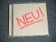 NEU! - NEU! (NEW) / 2001 US AMERICA ORIGINAL "BRAND NEW" CD