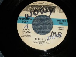 画像1: NANCY SINATRA - A) LIKE I DO   B) TO KNOW HIM, IS TOLOVE HIM (Ex+++/Ex+++ WOL)  / 1962 US AMERICA  ORIGINAL "WHITE LABEL PROMO" Used  7"45 SINGLE