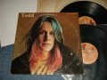 TODD RUNDGREN - TODD (Matrix #A) STRERLING RL B) STRERLING  C) STRERLING RL D)STRERLING RL) "SANTAMARIA Press in CA" (Ex.MINT- STOL) / 1974 US AMERICA ORIGINAL Used 2-LP 