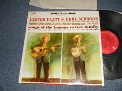 画像1: LESTER FLATT and & EARL SCRUGGS - SONGS OF THE FAMOUS CARTER FAMILY  (Ex+++/Ex++)  / 1965 Version? US AMERICA ORIGINAL  "360 SOUND Label" STEREO Used LP 