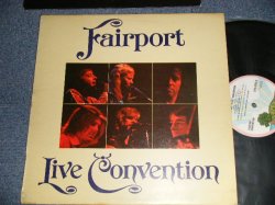 画像1: FAIRPORT CONVENTION - FAIRPORT "LIVE" CONVENTION (With CUSTOM INNER) (Matrix # A) 1U   B) 2U ) (Ex+++/MINT-) / 1974 UK ENGLAND ORIGINAL 1st Press "PINK RIM Label" STEREO Used LP 