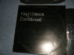 画像1: KING CRIMSON - EARTHBOUND (With BLACK INNER SLEEVE) Matrix #A) HELP-6 A-1U 1OD B) HELP-6 B-1U 1 MP )  (Ex++/Ex+++ Looks:Ex++) / 1972 UK ENGLAND ORIGINAL 1st PRESS "BLACK with PINK 'i' LABEL" LP 