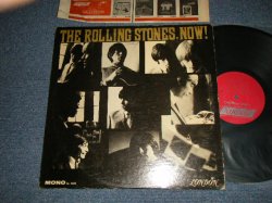 画像1: ROLLING STONES - THE ROLLING STONES,NOW !(Matrix #A) ARL-6691 -1B B) ARL-6692 -1B ) (Ex++/MINT- BB for PROMO?, WOFC) / 1964 US AMERICA ORIGINAL "RED LABEL with UNBOXED LONDON Label" MONO Used LP 