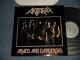 ANTHRAX  - ARMED & DANGEROUS (Ex+++/MINT-) / 1985 US AMERICA ORIGINAL Used 12" EP