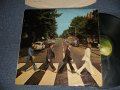 THE BEATLES - ABBEY ROAD ("misaligned" Back Cover + without/NO HER MAJESTY) (Matrix #A)YEX 749-2 3 MH P  B)YEX 750-1 AOH) (Ex+/Ex++ A-4:VG++) / 1969 UK ENGLAN ORIGINAL "1st Press Label" "'misaligned' 1st Press Back Cover / Jacket" Used LP   