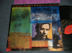 画像1: JACKSON BROWNE - WORLD IN MOTION (With CUSTOM INNER) (MINT-/MINT-) / 1989 US AMERICA ORIGINAL Used LP