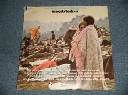 画像1:  V. A.  VARIOUS ARTISTS - WOODSTOCK (Ex++/Ex+++) / 1970 US AMERICA ORIGINAL Used 3-LP